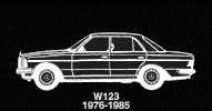 foto Mercedes W123