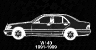 foto Mercedes W140