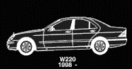 foto Mercedes W220